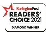 Burlington Post Readers Choice Award 2021