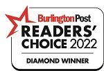 Burlington Post Readers Choice Award 2022